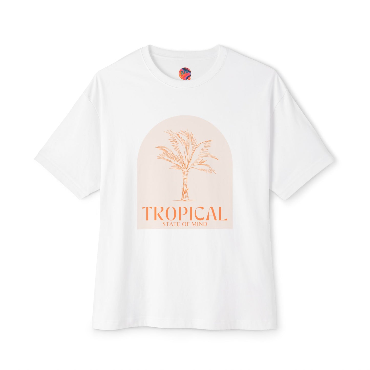 Tropical State of Mind T-shirt - because paradise is just a shirt away! 🌞🌴