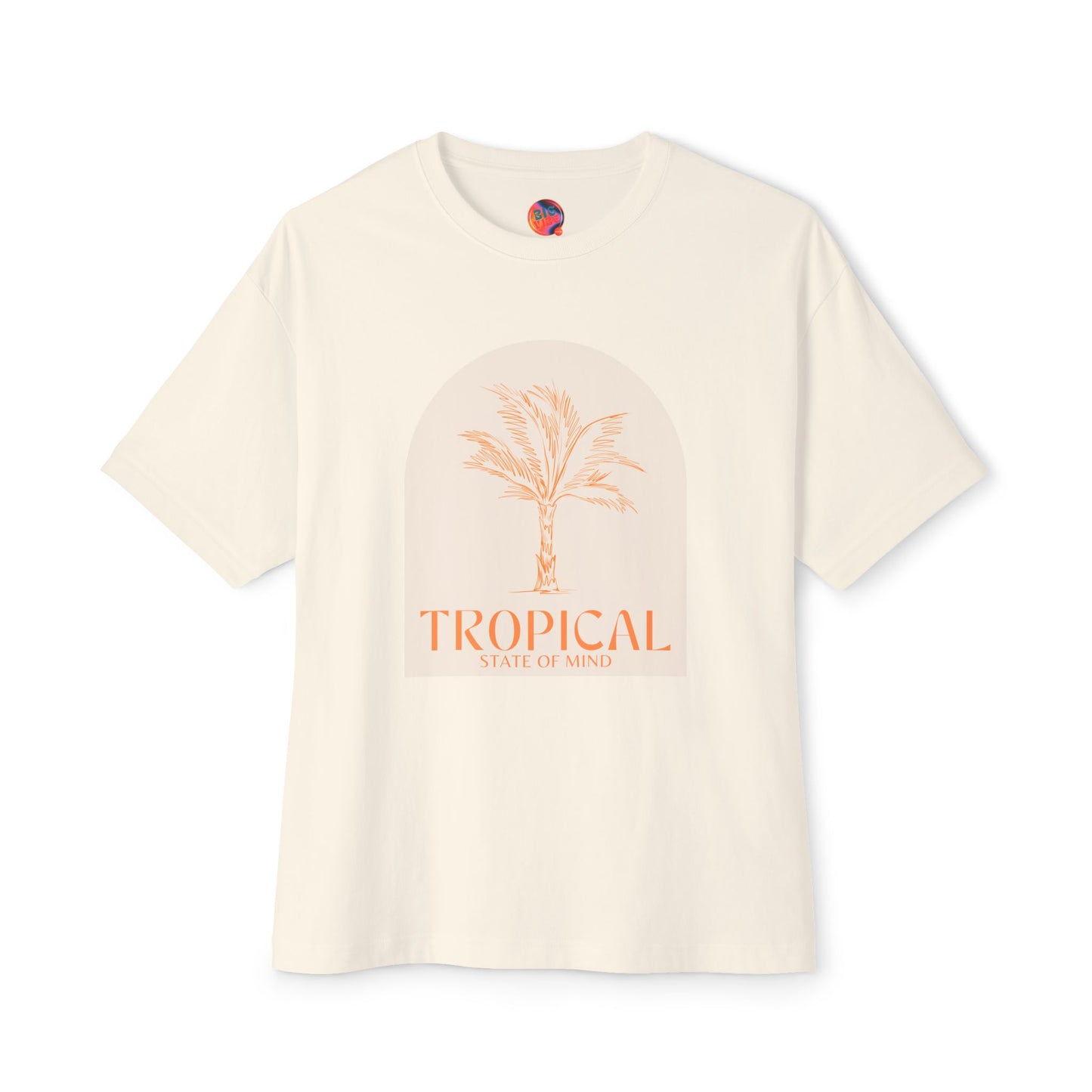 Tropical State of Mind T-shirt - because paradise is just a shirt away! 🌞🌴