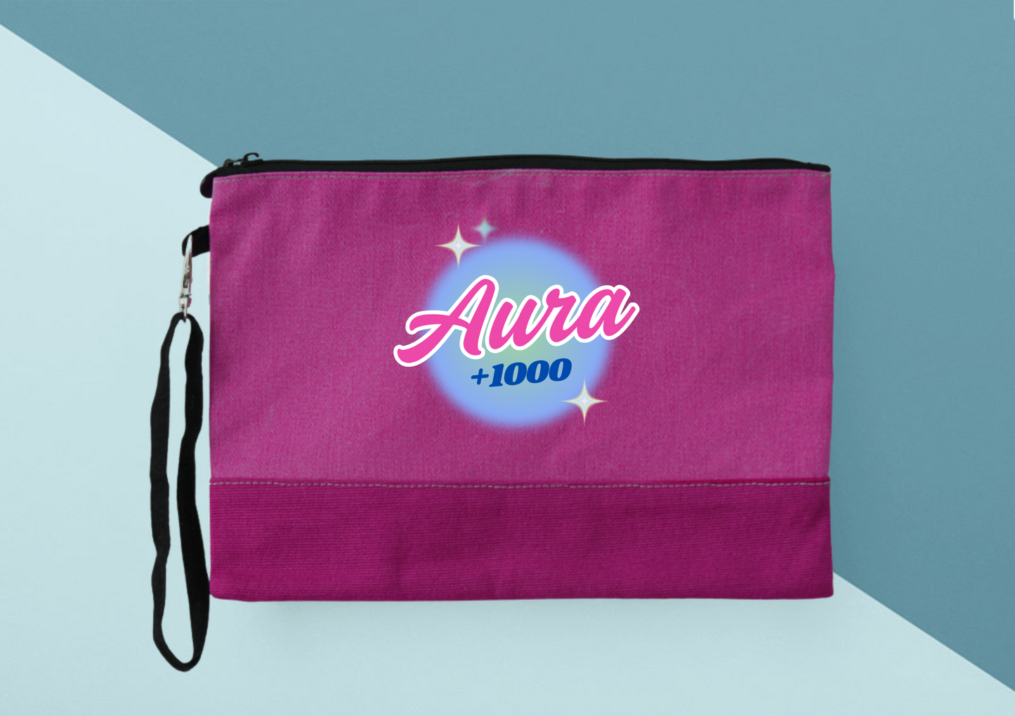 Good Energy, Great Aura! - Color Changing Cosmetic Bag