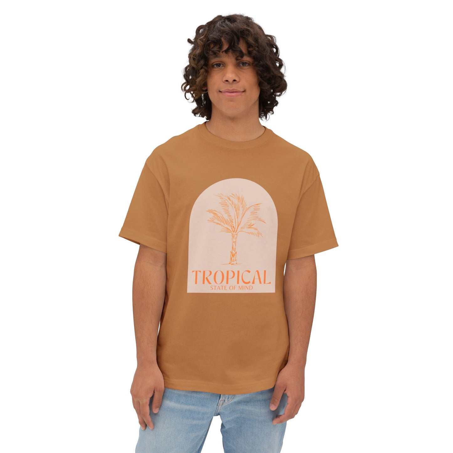 Tropical State of Mind T-shirt - because paradise is just a shirt away! 🌞🌴